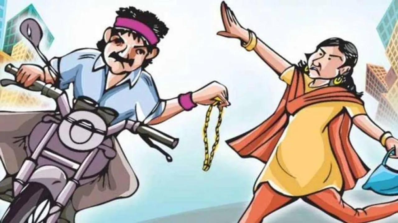 ଚଳନ୍ତା ଗାଡ଼ିରୁ ଚେନ୍ ଝାମ୍ପିନେଲେ ଲୁଟେରା