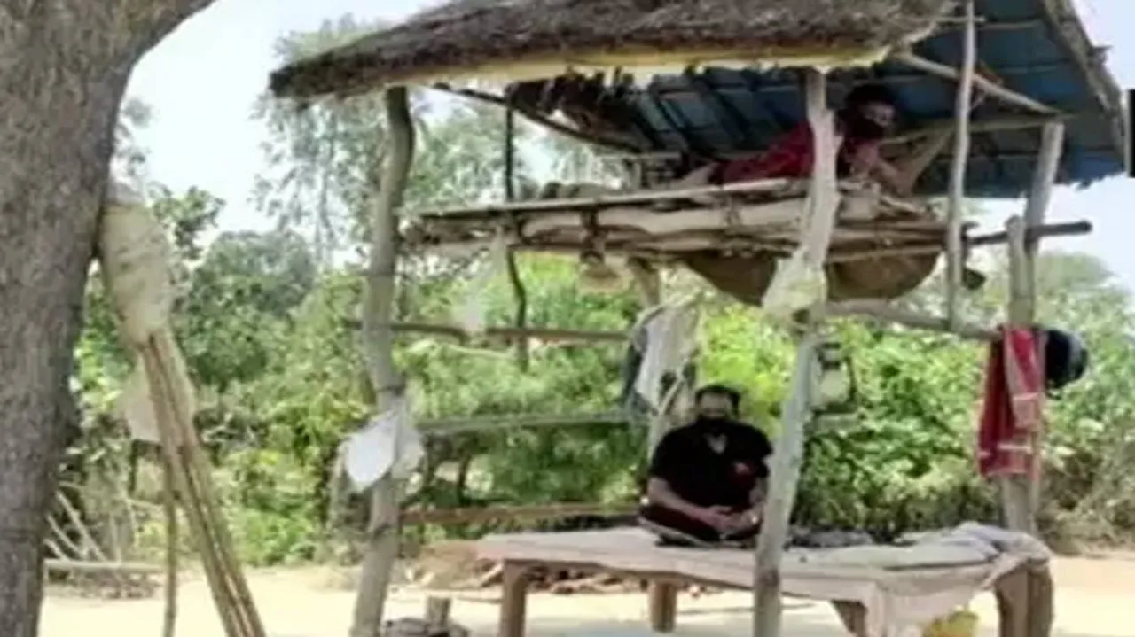 ନୂଆ ଡିଜାଇନ୍‌ର କ୍ୱାରେଣ୍ଟିନ୍‌ କେନ୍ଦ୍ର କରି ରହିଲେ ଦୁଇ ଭାଇ