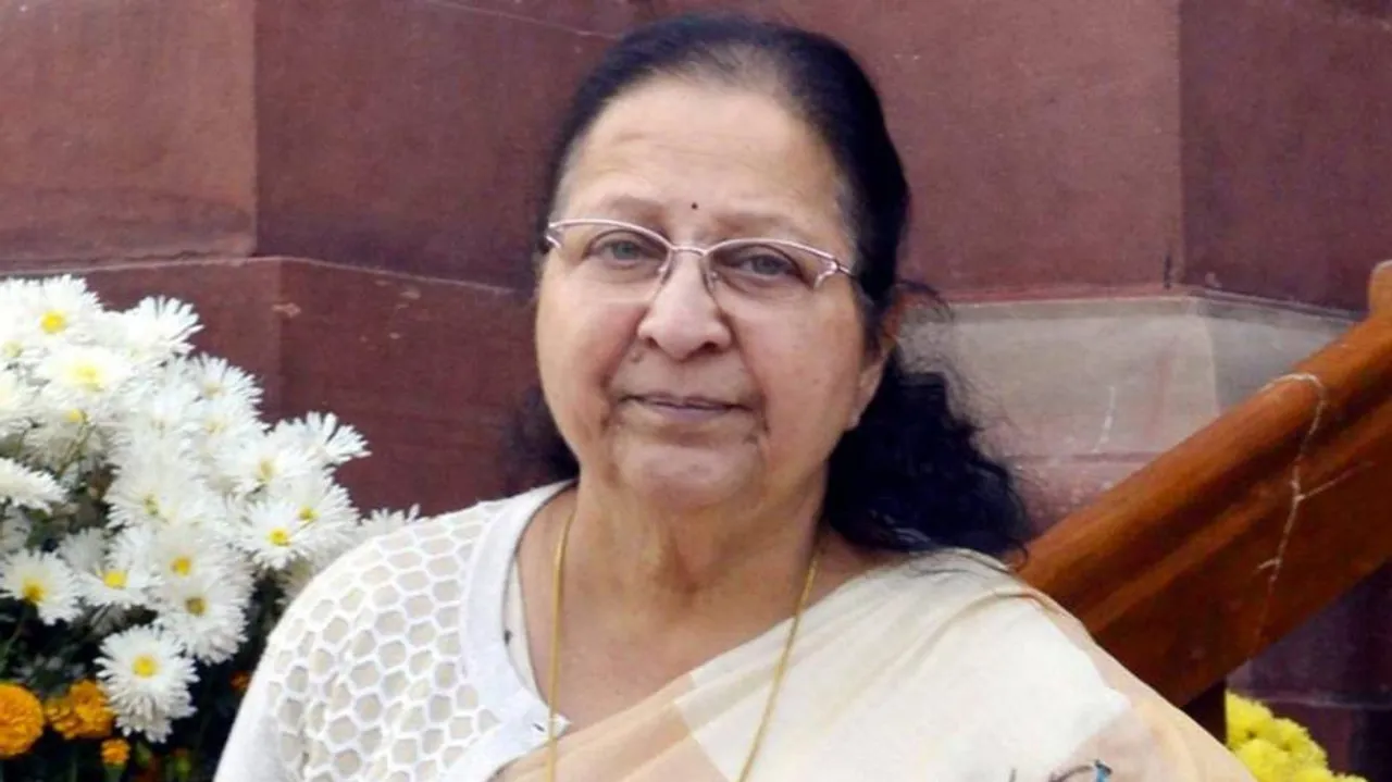 ‘ଟ୍ରେନ୍‌ରେ ମସାଜ ସେବା ଭାରତୀୟ ସଂସ୍କୃତିର ବିରୁଦ୍ଧାଚରଣ କରୁଛି’ : ସୁମିତ୍ରା ମହାଜନ