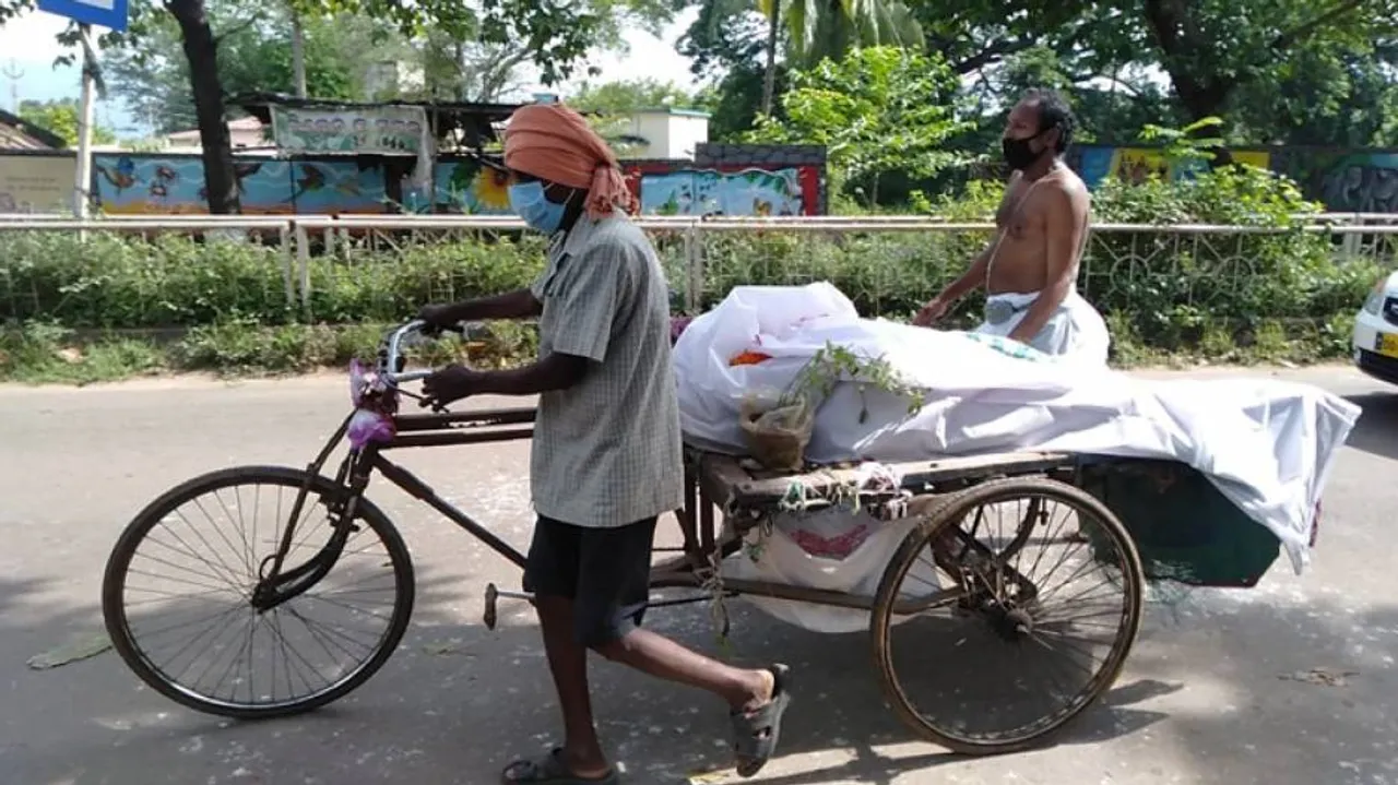 ମିଳିଲାନି କାନ୍ଧ, ଟ୍ରଲିରେ ଶ୍ମଶାନକୁ ଗଲା ମୃତଦେହ