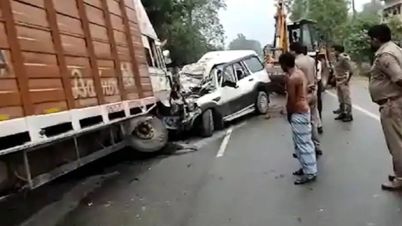 କାର-ଟ୍ରକ ମୁହାଁମୁହିଁ ଧକ୍କା; ଚାଲିଗଲା ୯ ଜୀବନ