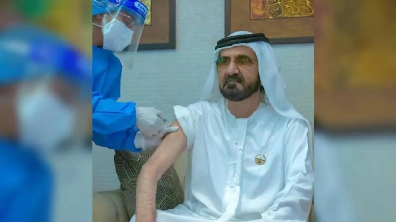 କରୋନା ଟିକା ନେଲେ ୟୁଏଇ ପ୍ରଧାନମନ୍ତ୍ରୀ