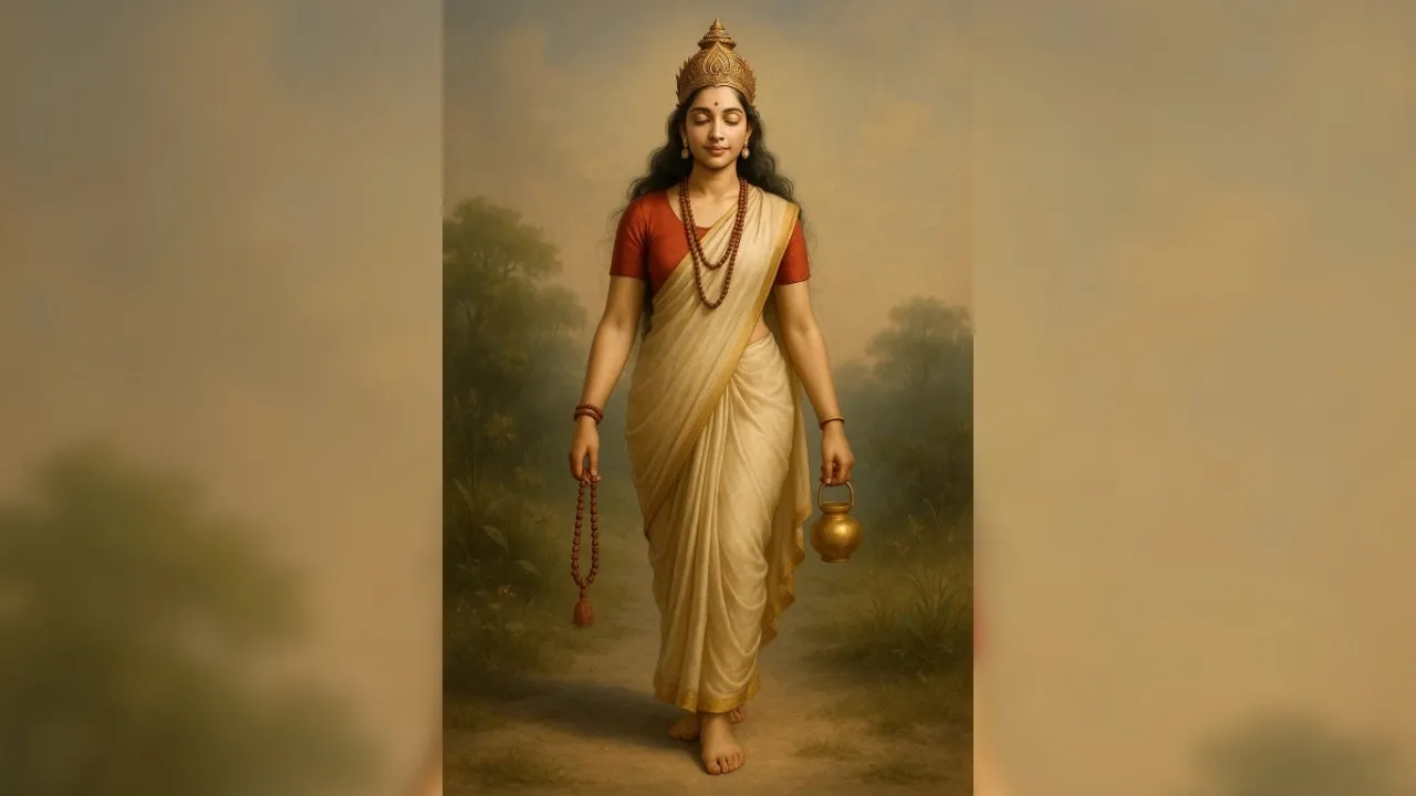 Maa Durga’s Brahmacharini form