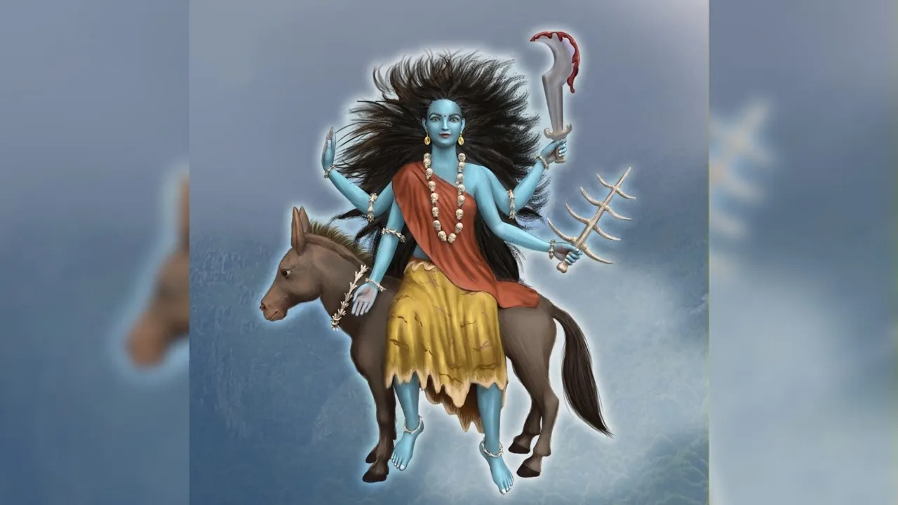Maa Durga’s Kalaratri form