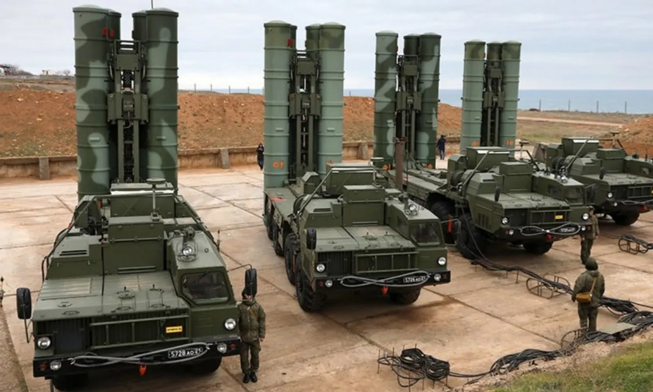 S-400 air defence systems