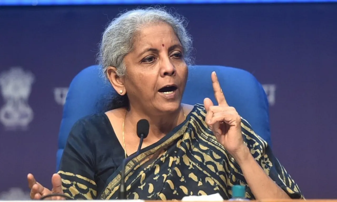 Finance Minister Nirmala Sitharaman