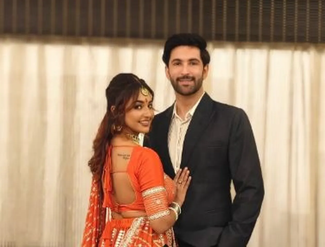 Nandish Sandhu and Kavita Banerjee engaged