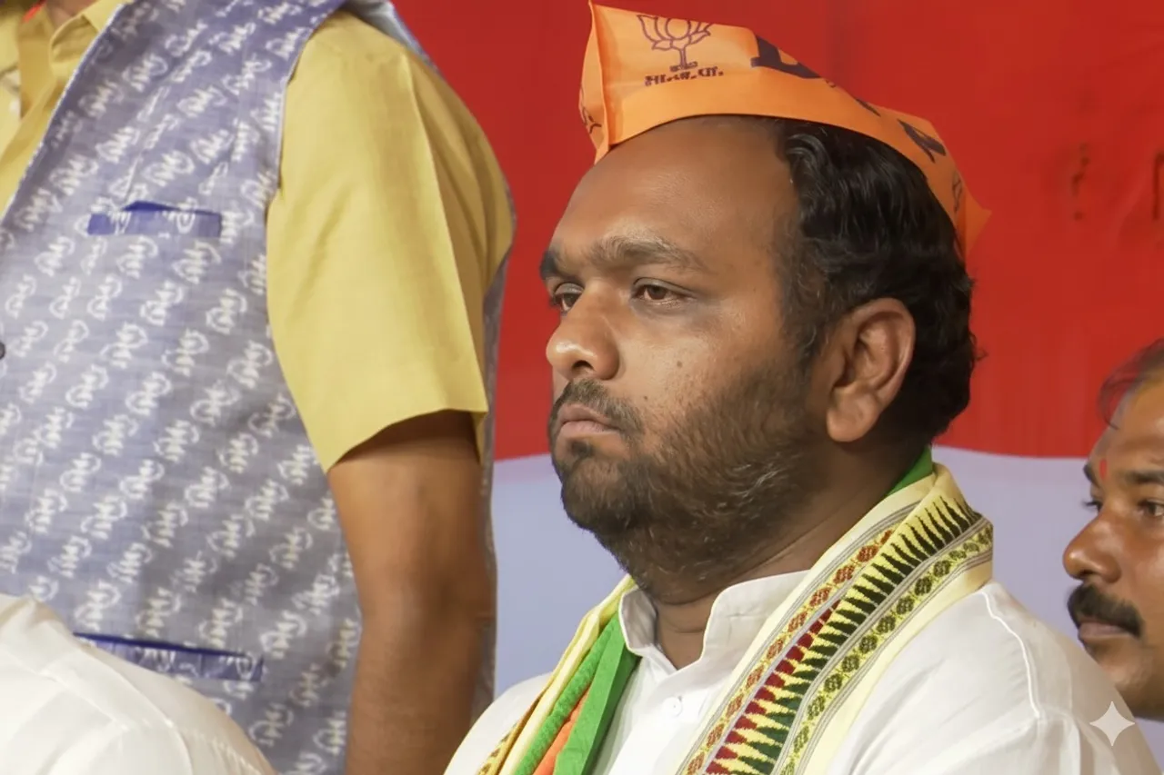 Jay Dholakia, son of Late BJD MLA Rajendra Dholakia, joins BJP