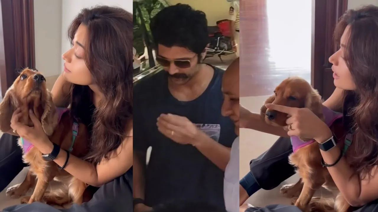 After Vijay Deverakonda, Rashmika Mandanna flaunting her ‘Engagement Ring’! Watch