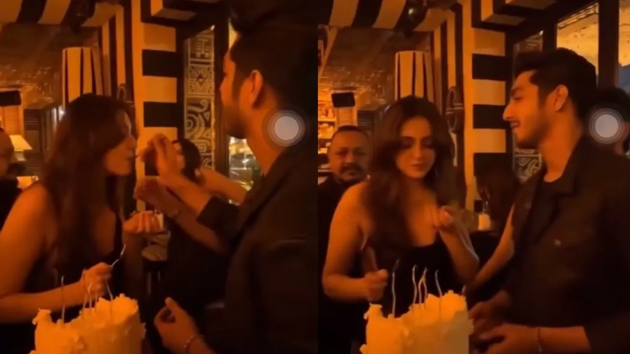 Aneet Padda turns 23: Unseen video and pictures of birthday celebration with Ahaan Panday set the internet ablaze, watch