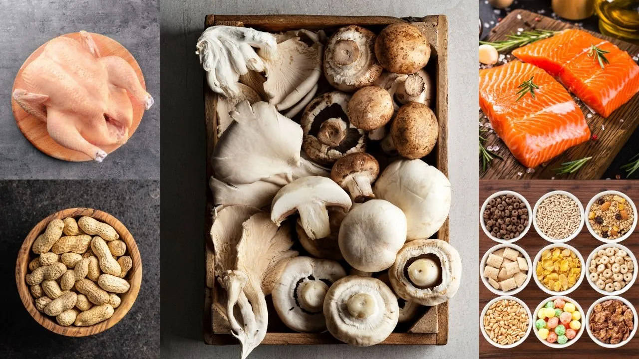 Niacinamide-rich foods