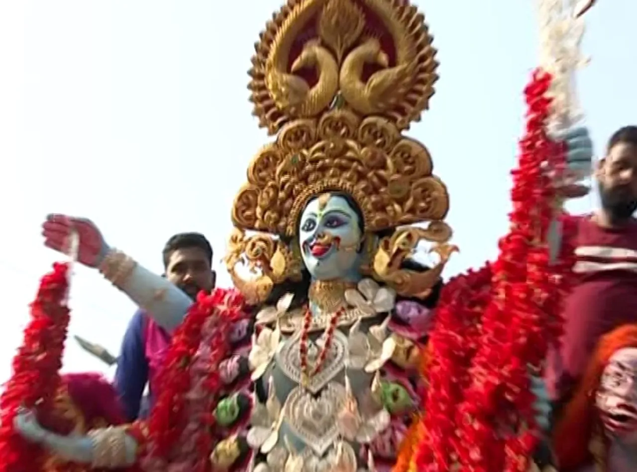 Cuttack on high alert: Heavy security deployment for smooth Kali puja idol immersion ceremony