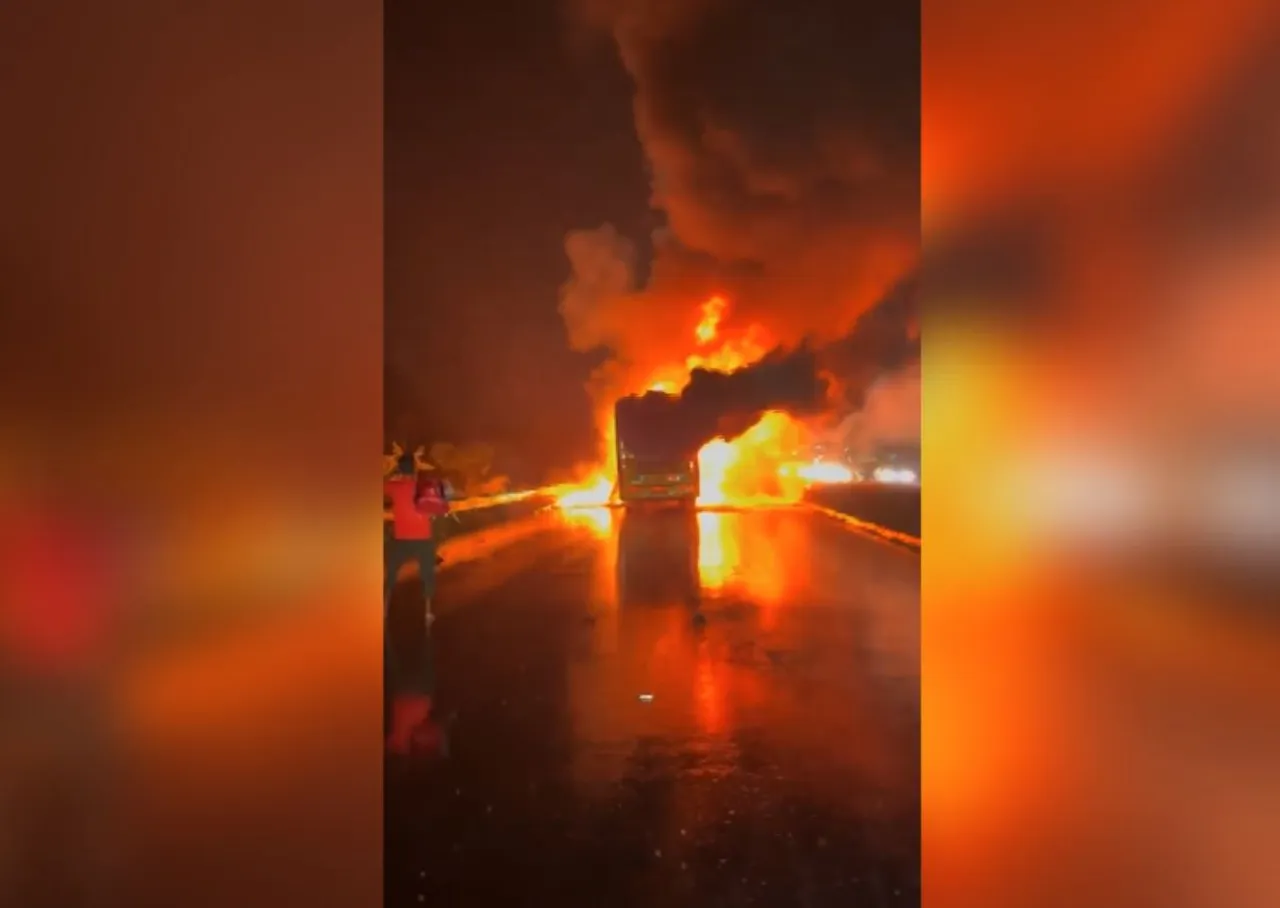 Kurnool bus tragedy: Vehicle was registered in Odisha, probe launched