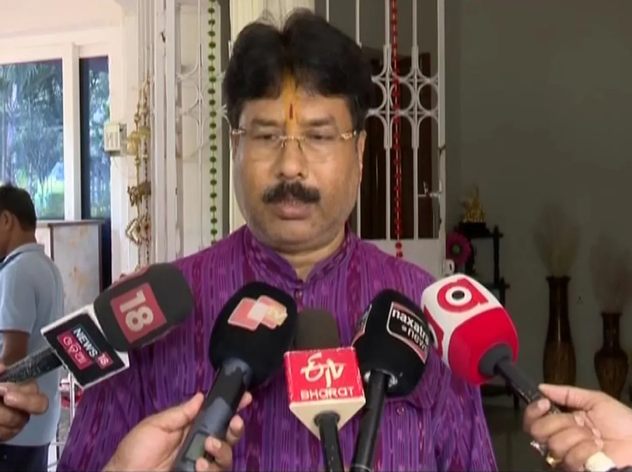 Housing and Urban Development Minister Krushna Chandra Mahapatra