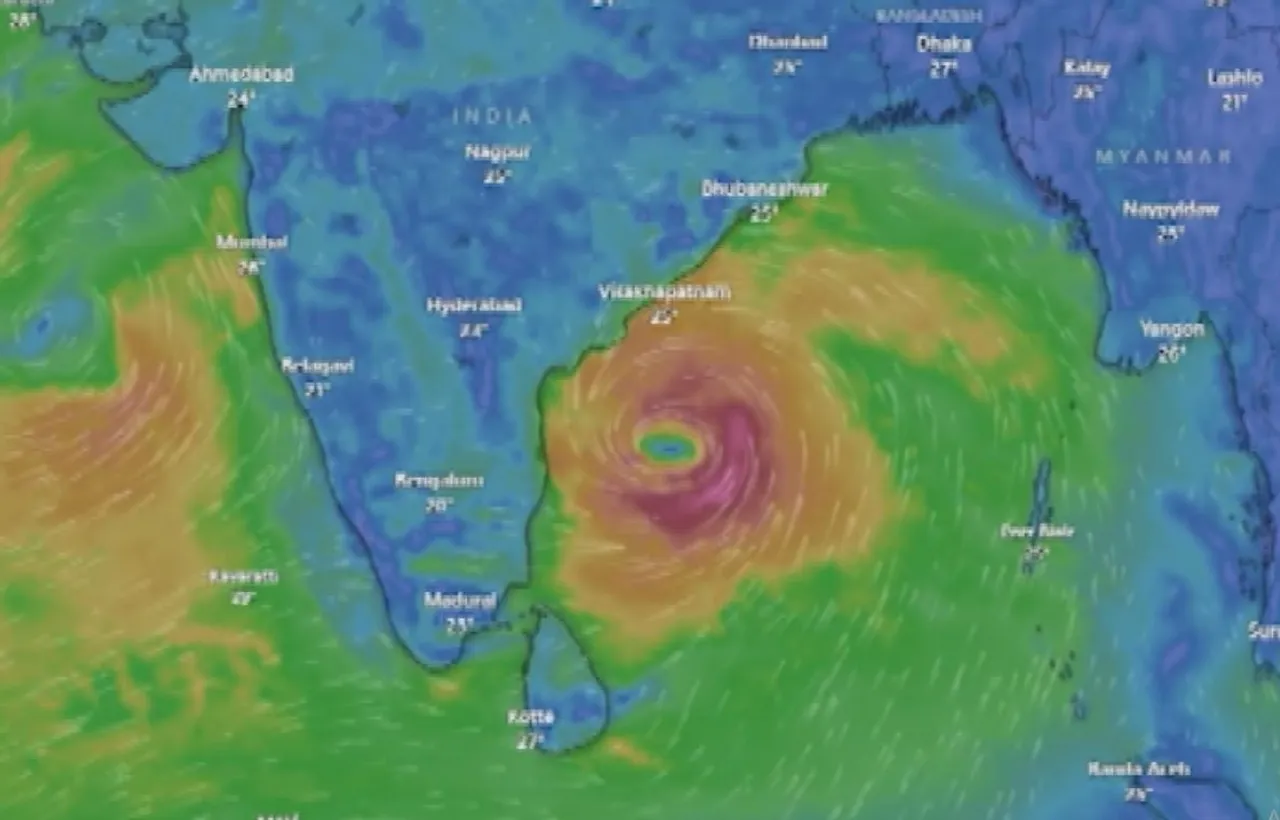 Cyclone Montha intensifies into severe cyclonic storm; IMD issues red alert for south Odisha coast