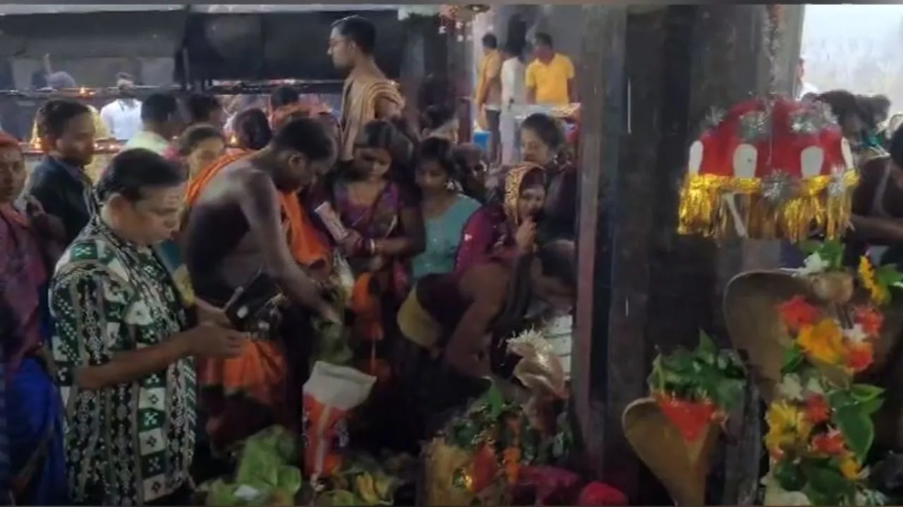 Panchuka begins at Baba Dhabaleswar shrine