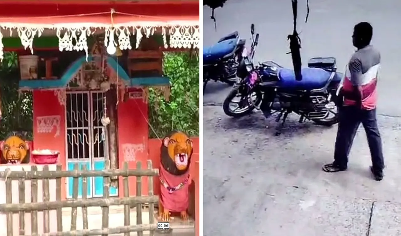 Burglars strike four temples in one night; gold ornaments, crowns missing