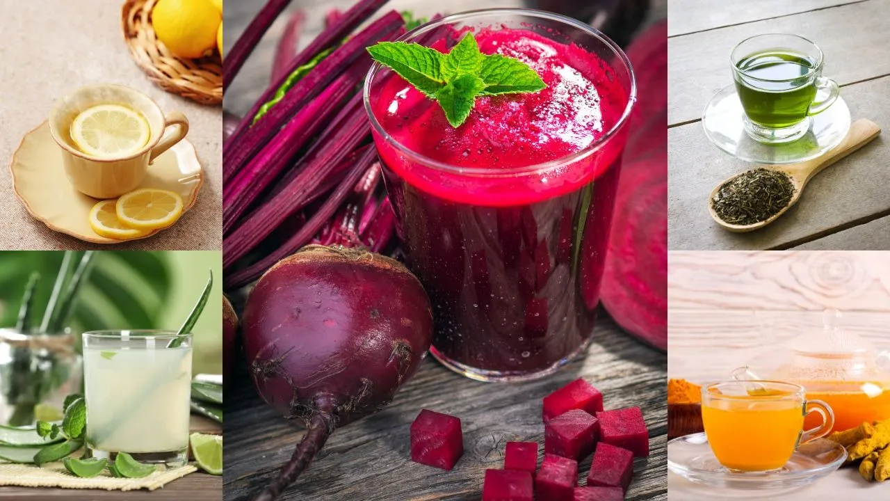 Liver detox drinks