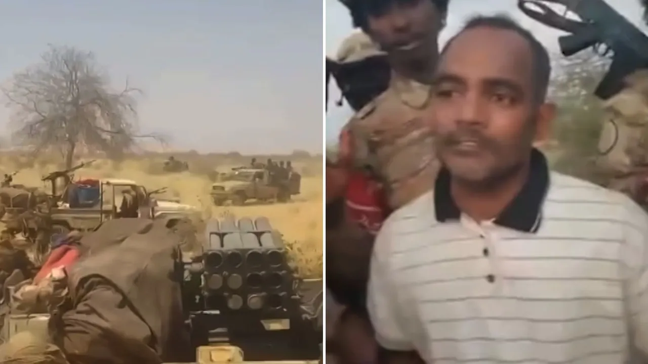Adarsh, from Odisha, surrounded by militants in Sudan