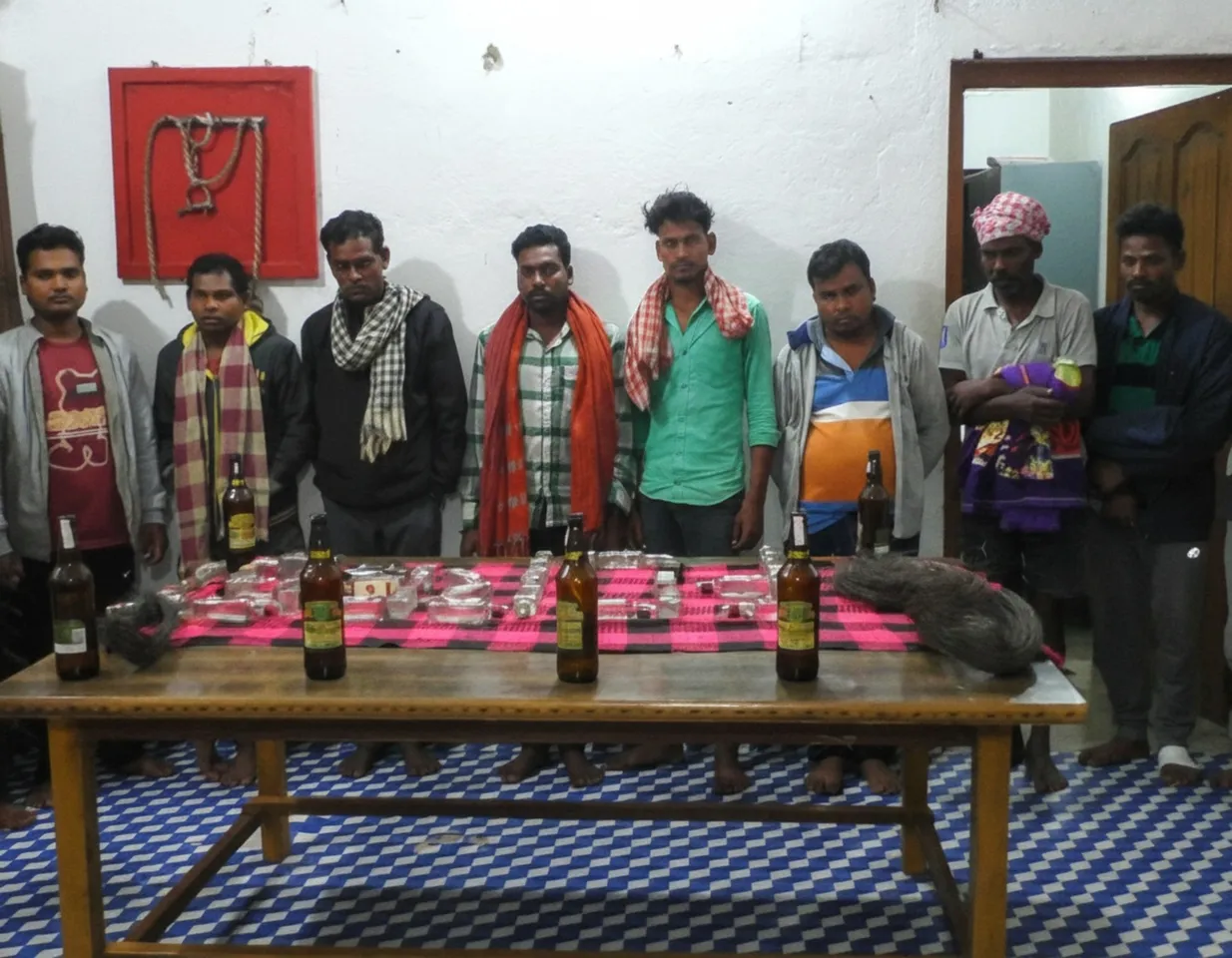 11 hunters arrested in Odisha for wild boar poaching with live electricity wires