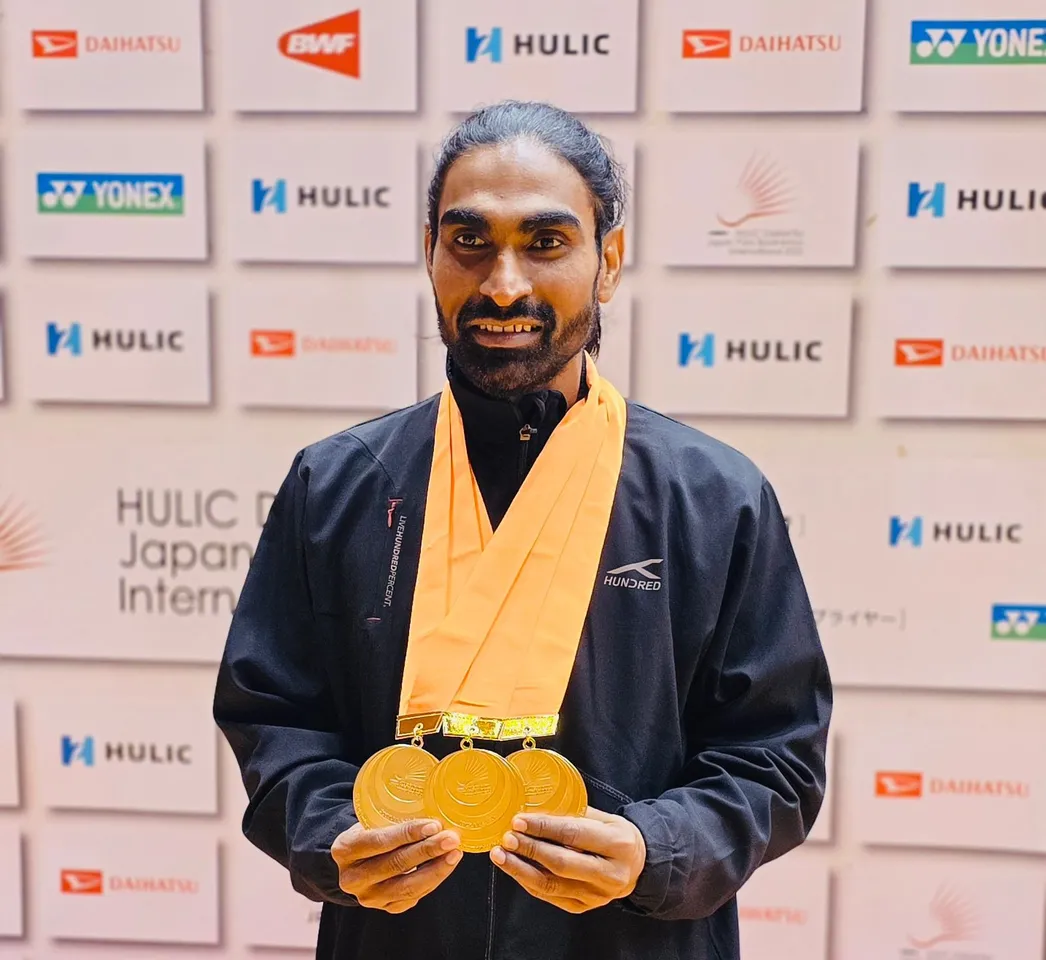 Odisha star Pramod Bhagat clinches triple gold at HULIC DAIHATSU Japan Para Badminton International 2025