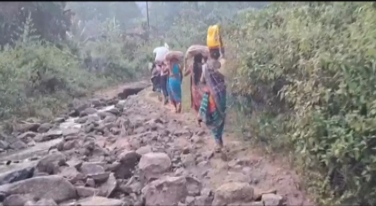 7-km Incomplete Road in Buratala under Patrapur block