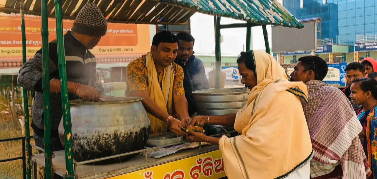 Bargarh farmer runs Rs 1 breakfast stall
