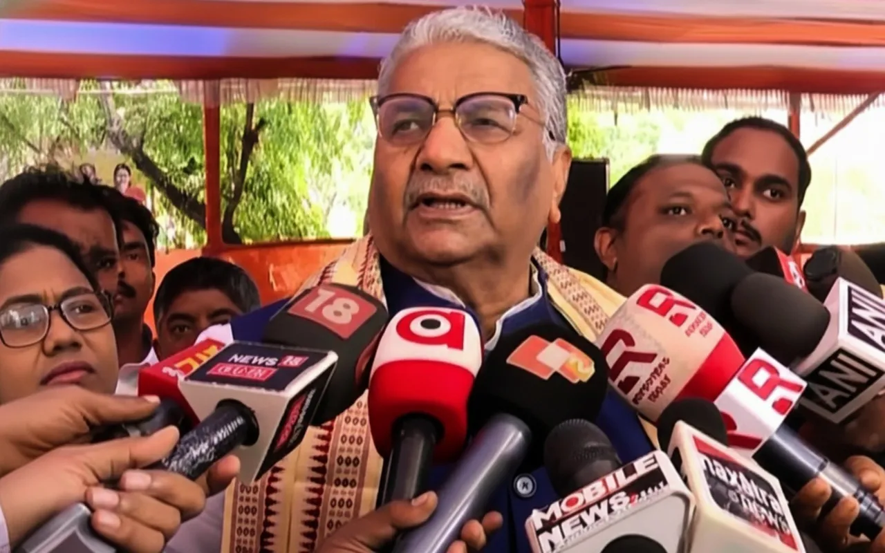 BJP state in-charge Vijaypal Singh Tomar