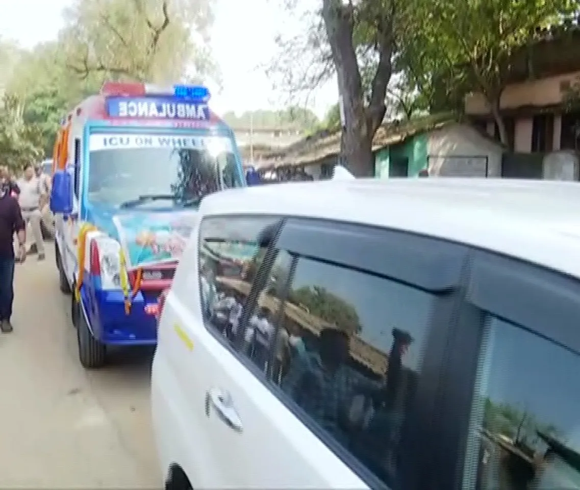 Mortal remains of Humane Sagar at his Deng village