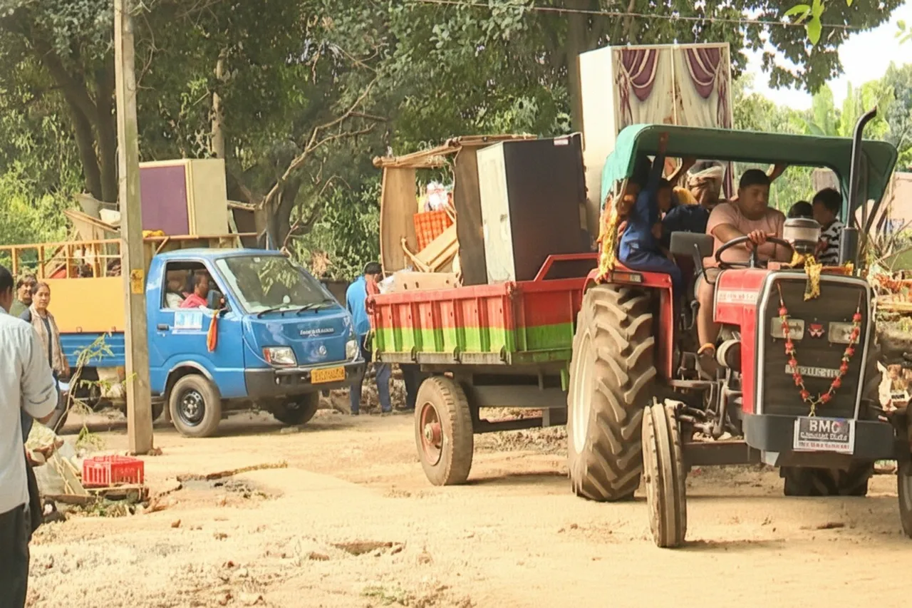 Eviction drive in Bhubaneswar