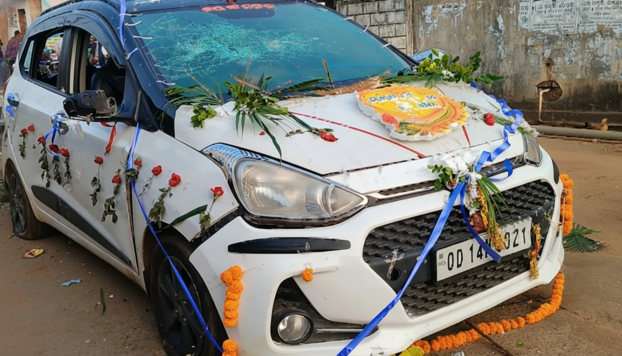 Grave tragedy at Odisha wedding: Groom’s father killed after procession car runs over him in Bolangir
