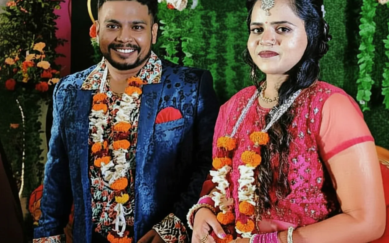 Odia rapper Abhinav Singh and his wife Utkal Deepika Raut