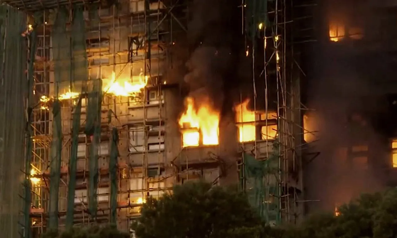 Hong Kong high-rise inferno raises safety concerns in apartments in Odisha