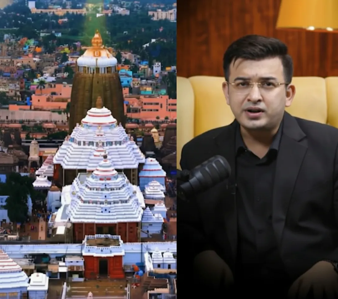 Shubhankar Mishra on Puri Srimandir