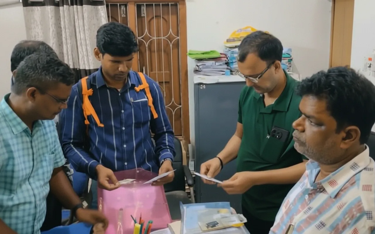 Nimapara NAC Amin arrested by Vigilance for accepting Rs 17,000 bribe