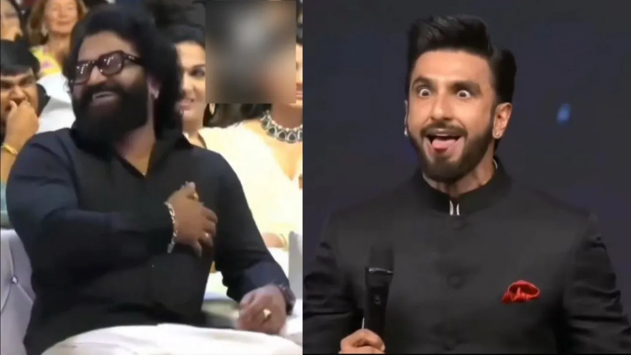Ranveer Singh sparks controversy after mimicking Rishab Shetty's Kantara scene, calls Daiva a ‘Female Ghost’; watch
