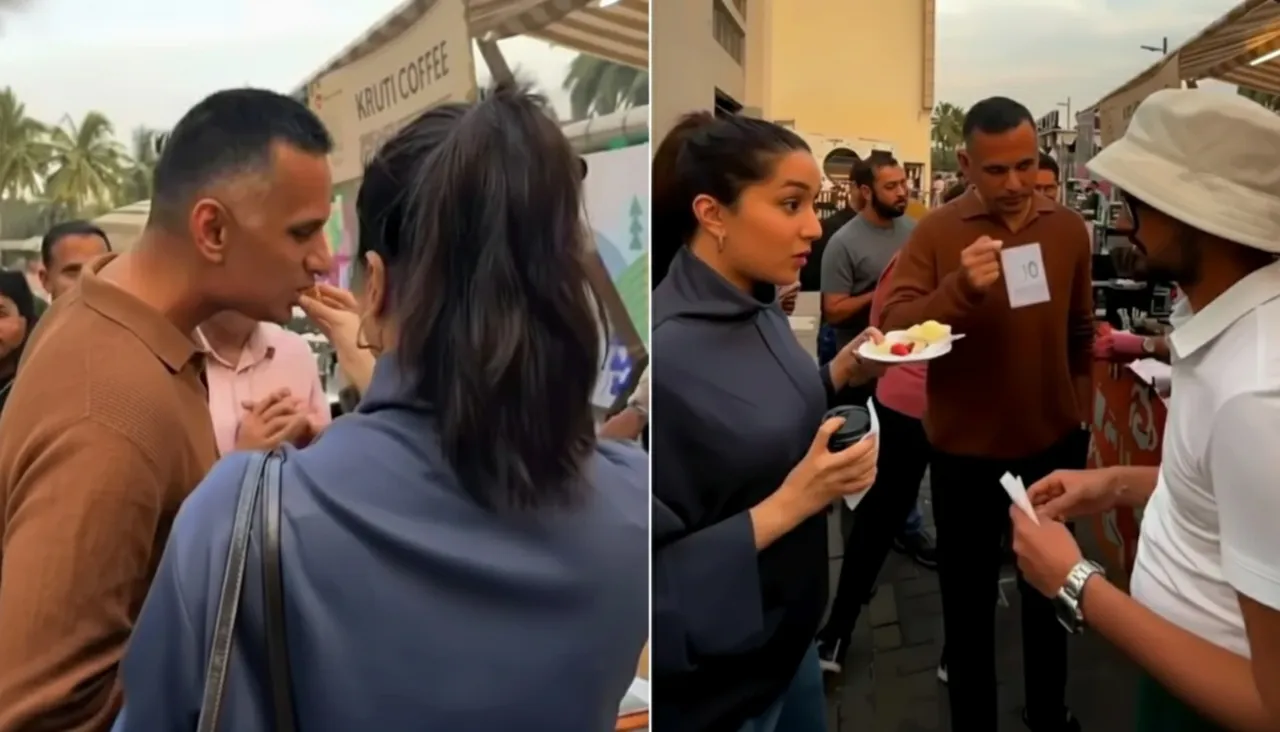 Shraddha Kapoor & Rahul Mody’s cute coffee festival video