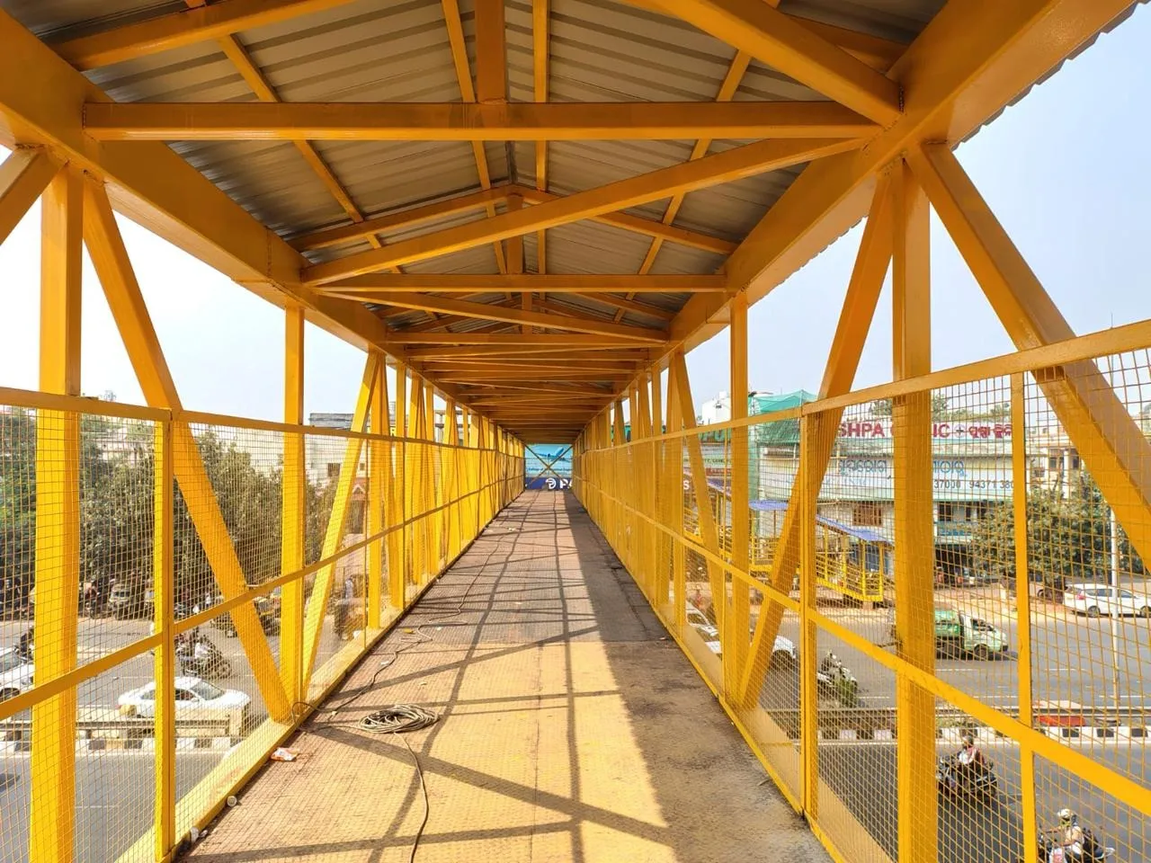 Bhubaneswar Baramunda foot overbridge nears completion; NHAI adds elevator provision