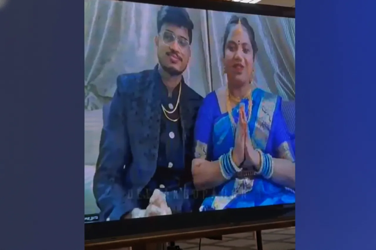 IndiGo flight cancellations: Newly-married Bhubaneswar couple forced to attend own reception virtually