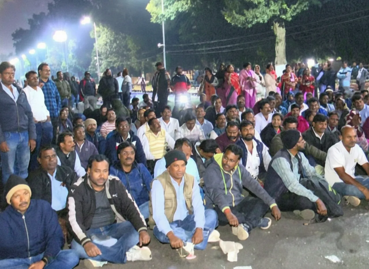 Odisha Primary Teachers’ stir enters day 3 in Bhubaneswar