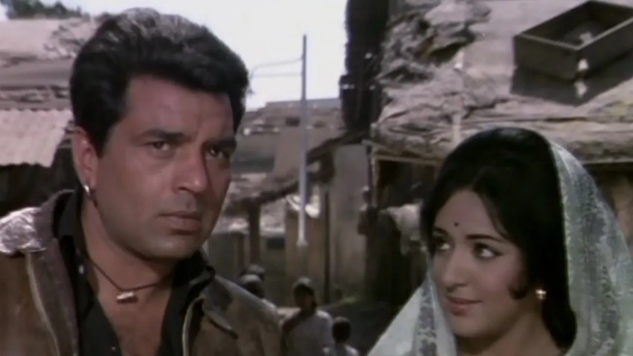 Dharmendra and Hema Malini