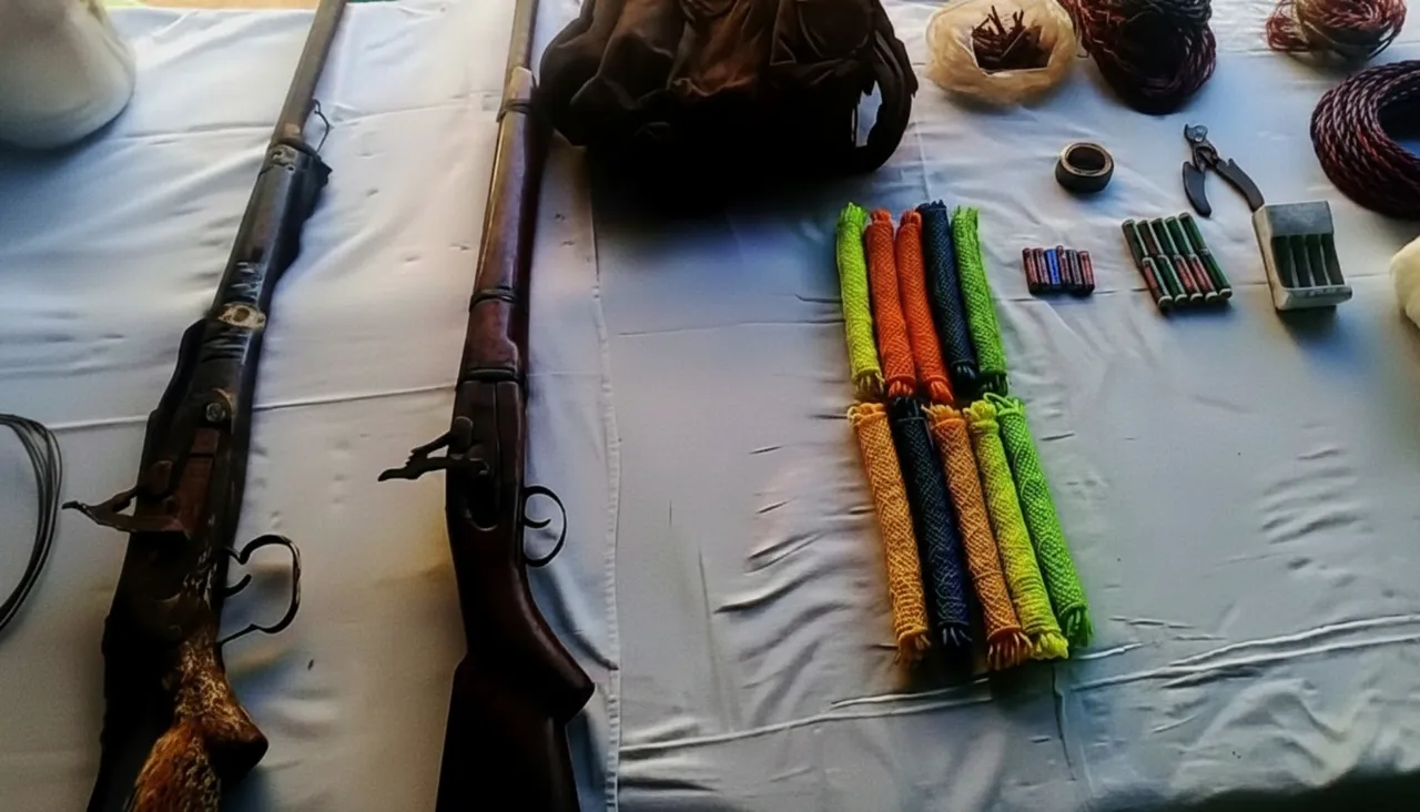 Huge cache of Maoist weapons