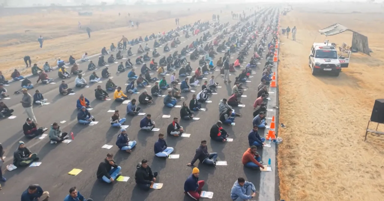 Home Guard Exam At Airstrip