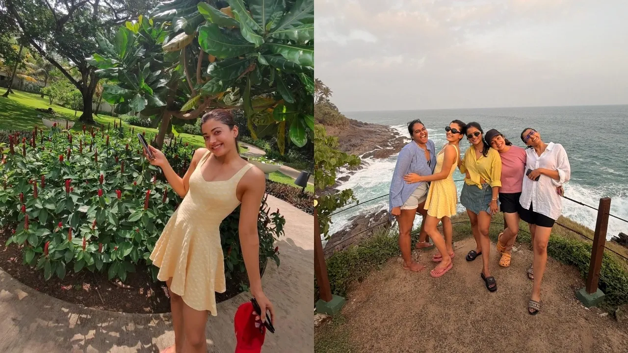 Rashmika Mandanna's girls' trip