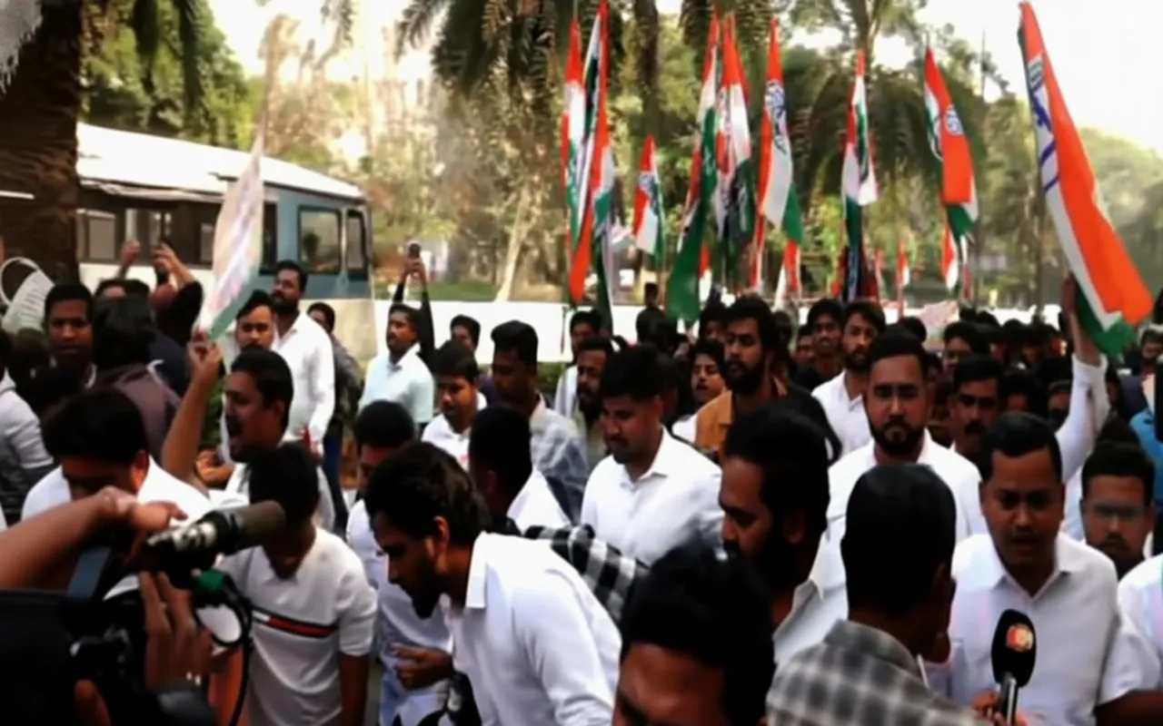 Dhauli minor girl’s gang-rape: Youth Congress attempts to gherao Odisha CM’s residence, resorts to egg pelting in Bhubaneswar