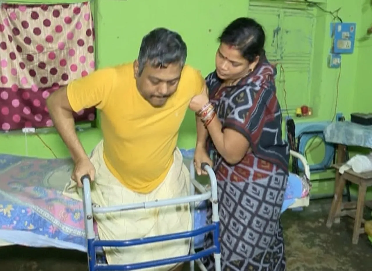 Bed-ridden for six years, Odisha man’s family battles pain and poverty
