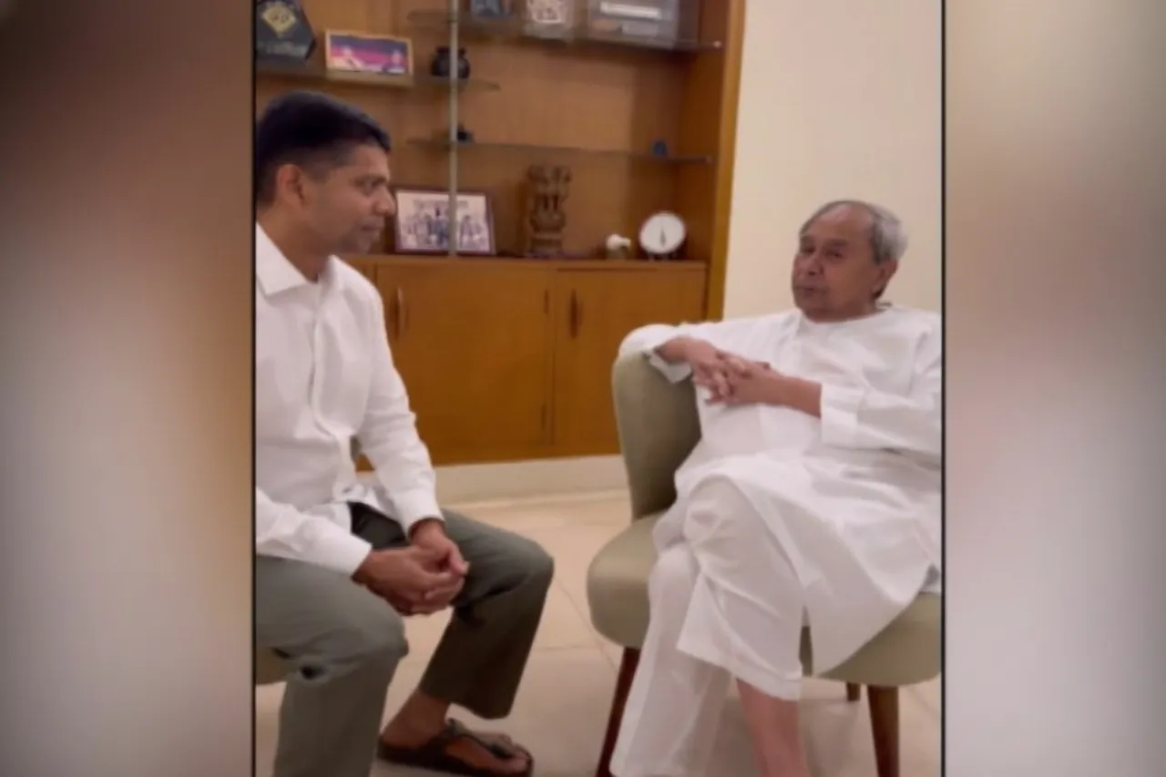 VK Pandian and Naveen Patnaik