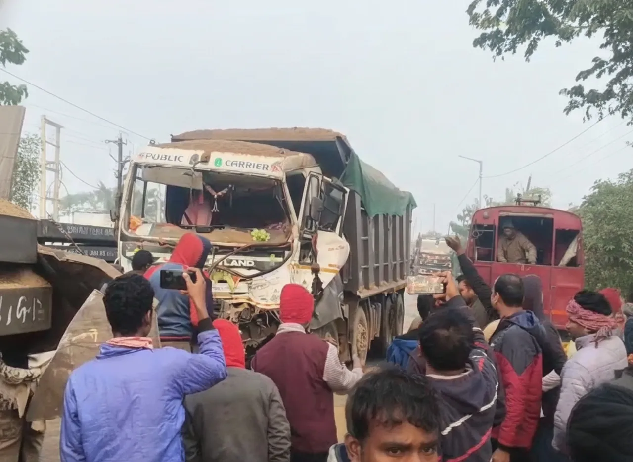 Trailer-Hyva Collision