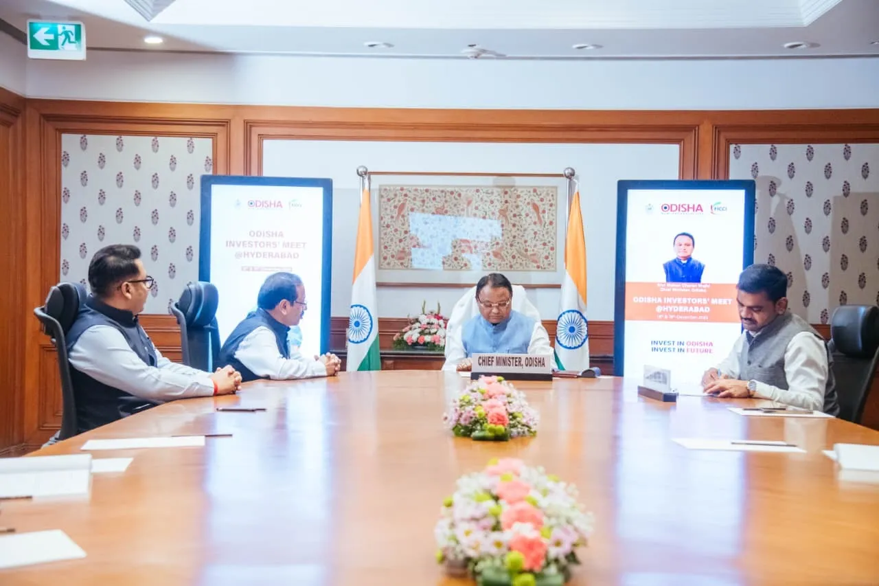Odisha Investors’ Meet in Hyderabad: 13 MoUs worth Rs 27.7k cr signed, investment intent of Rs 39k cr received
