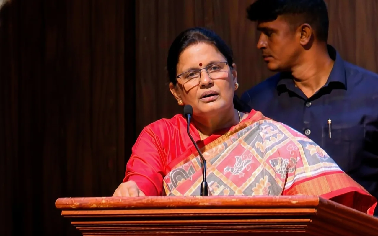 Deputy Chief Minister Pravati Parida